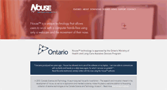 Desktop Screenshot of nouse.ca